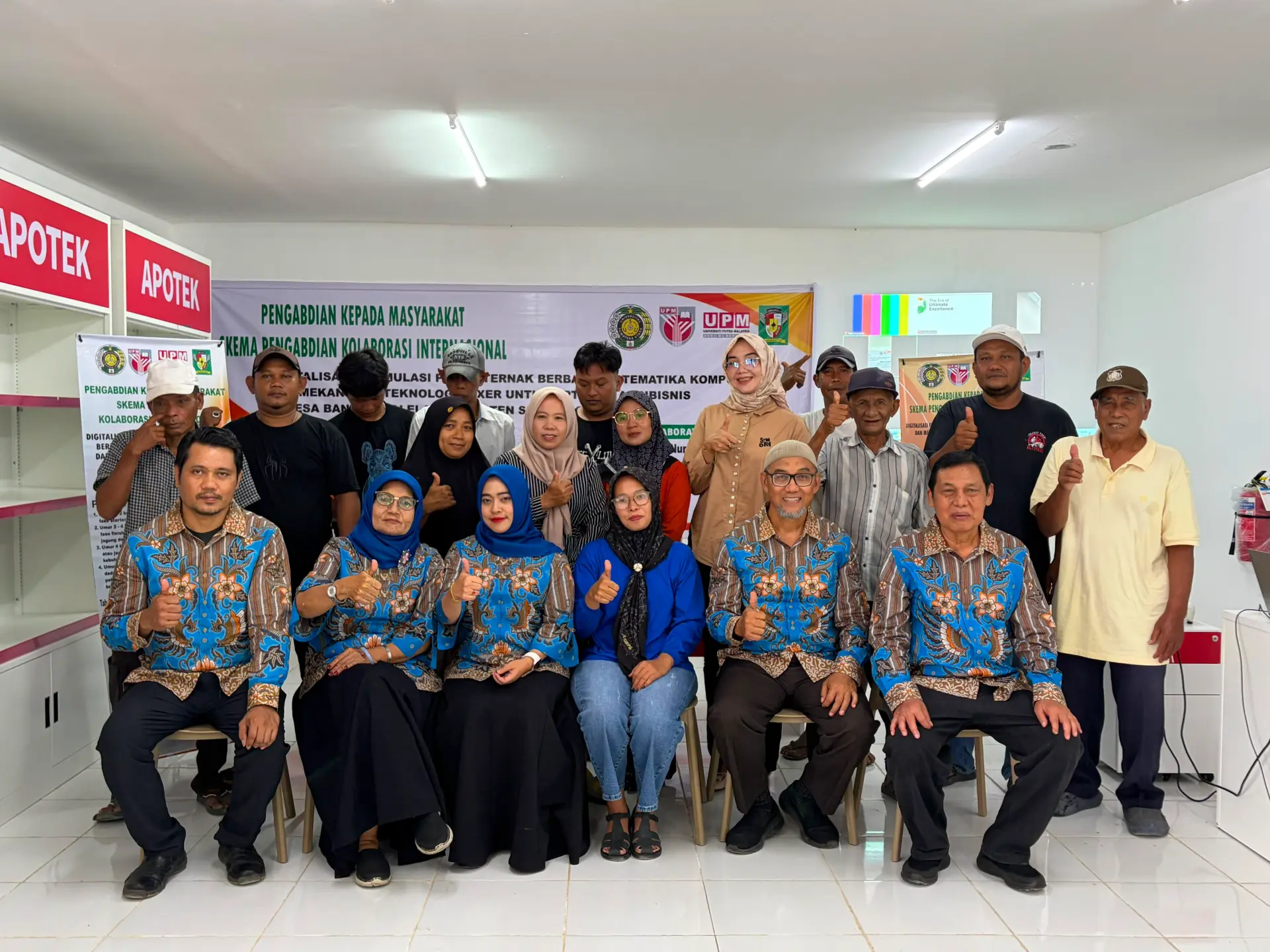 USU–UPM Modernisasi Pakan Ternak Peternak Simalungun